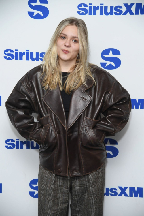 Maisy Stella at SiriusXM Studios in New York, October 2024