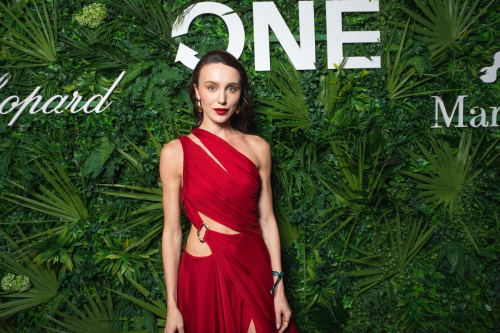 Mary Leest at Gala One Dinner in St. Barth, December 2024