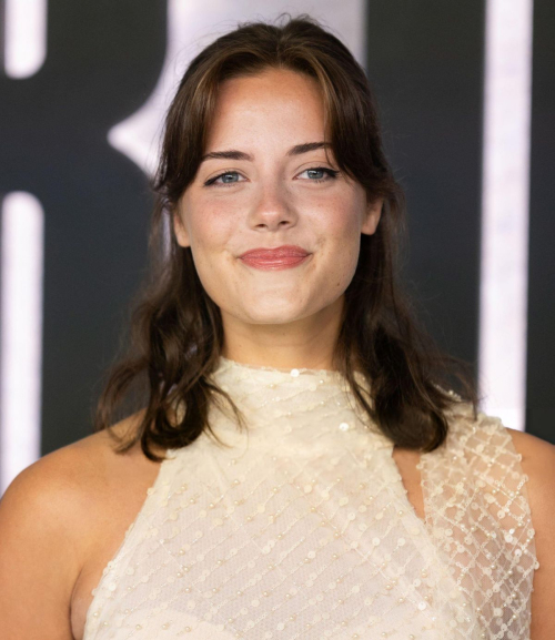 Meg Bellamy at Black Doves World Premiere in London, December 2024 1