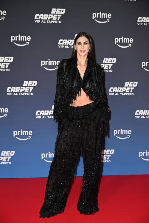 Melissa Satta Showcases Style at Vip Al Tappeto Red Carpet, December 2024 1