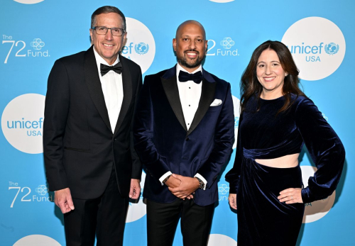 Michele Walsh at UNICEF Gala 2024 in NYC, December 2024