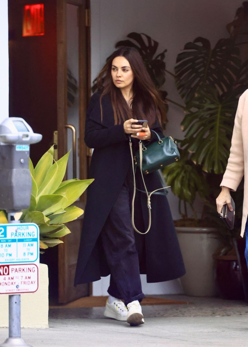 Mila Kunis Leaves a Restaurant in West Hollywood, December 2024 6