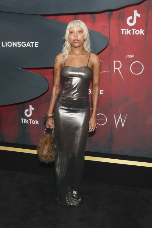 Milan Wheaton at The Crow Premiere in New York, August 2024 1