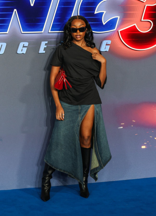 Mimi Tafara at Sonic The Hedgehog 3 Premiere in London, December 2024 4