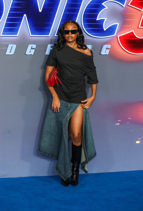 Mimi Tafara at Sonic The Hedgehog 3 Premiere in London, December 2024 6