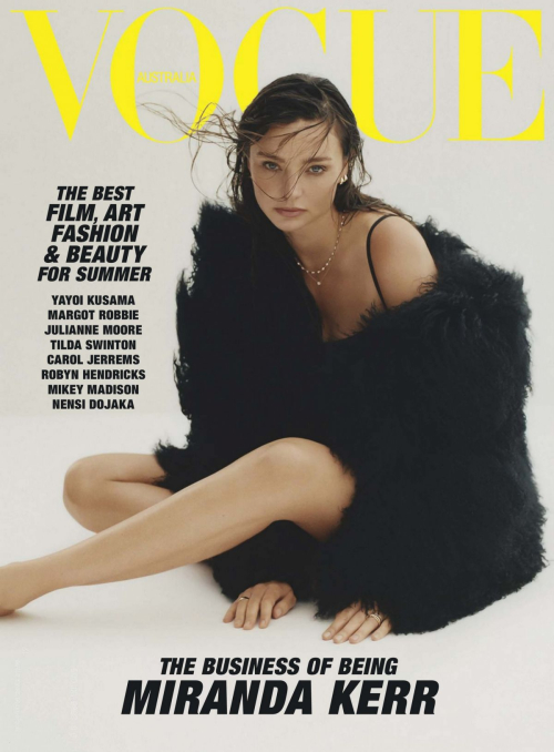 Miranda Kerr in Vogue Australia, December 2024