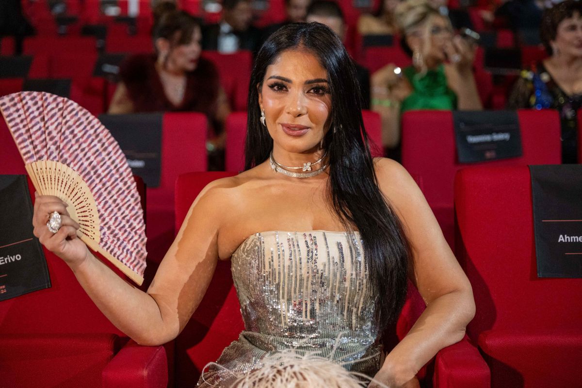 Mona Zaki at Red Sea Film Festival Opening Ceremony, December 2024