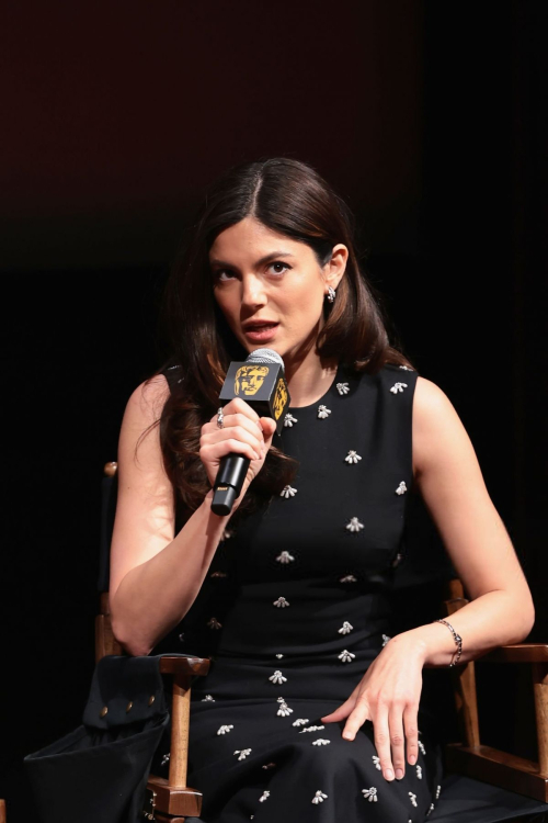 Monica Barbaro at A Complete Unknown BAFTA Screening in New York, December 2024