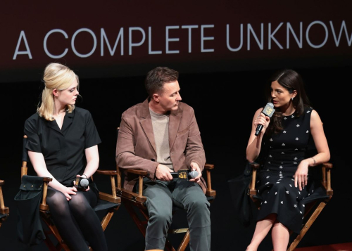 Monica Barbaro at A Complete Unknown BAFTA Screening in New York, December 2024 1