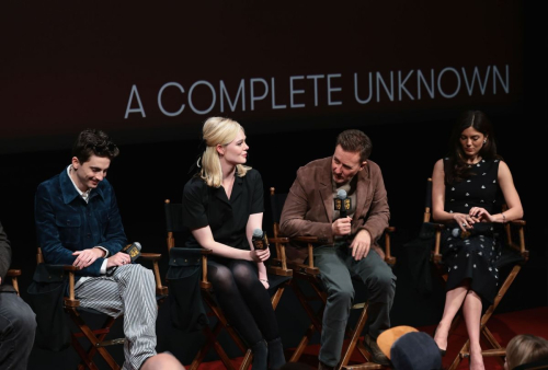 Monica Barbaro at A Complete Unknown BAFTA Screening in New York, December 2024 2