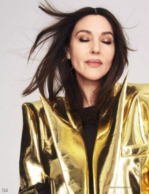 Monica Bellucci Appears in Elle Magazine, December 2024 12