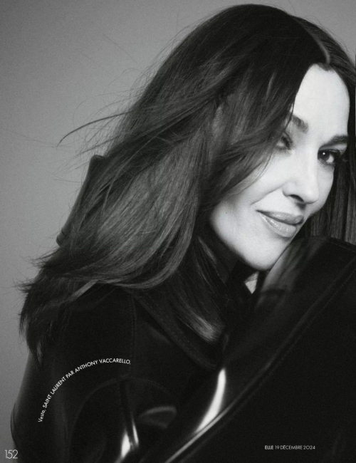 Monica Bellucci Appears in Elle Magazine, December 2024 13