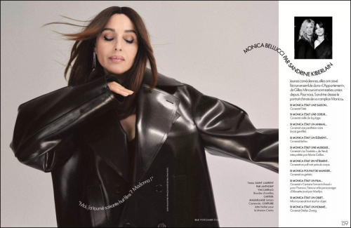 Monica Bellucci Appears in Elle Magazine, December 2024 1