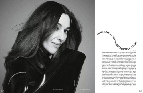 Monica Bellucci in Elle Magazine, December 2024 4