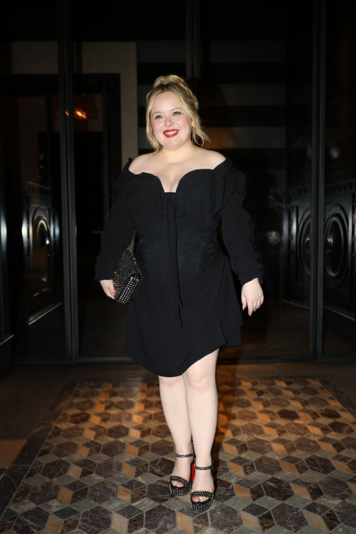 Nicola Coughlan Enjoys Stylish Night Out at Costes in Paris, December 2024​