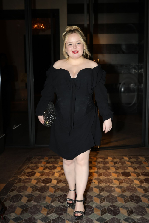 Nicola Coughlan Enjoys Stylish Night Out at Costes in Paris, December 2024​ 1