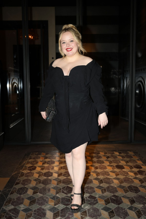 Nicola Coughlan Enjoys Stylish Night Out at Costes in Paris, December 2024​ 4