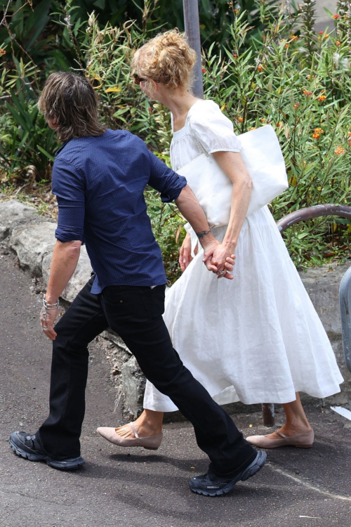 Nicole Kidman and Keith Urban at Church Service in Sydney, December 2024 2