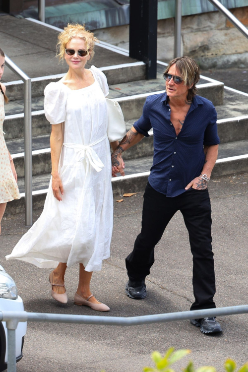 Nicole Kidman and Keith Urban at Church Service in Sydney, December 2024 4