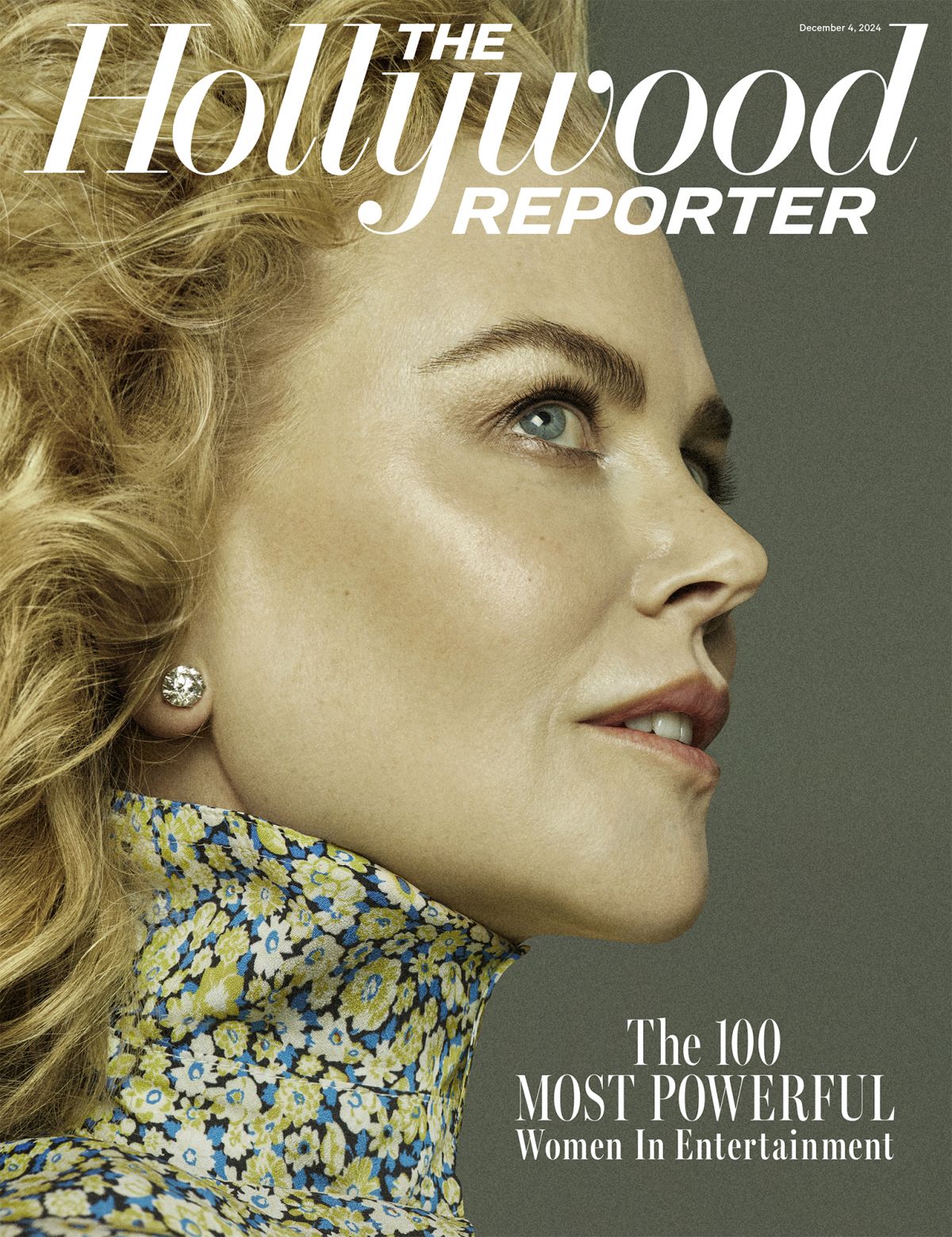 Nicole Kidman for The Hollywood Reporter, December 2024