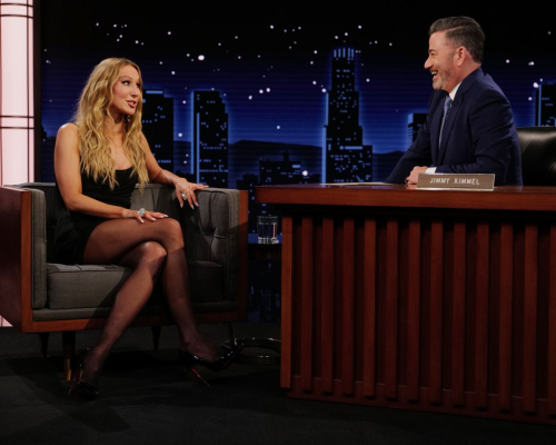 Nikki Glaser at Jimmy Kimmel Live, December 2024 1