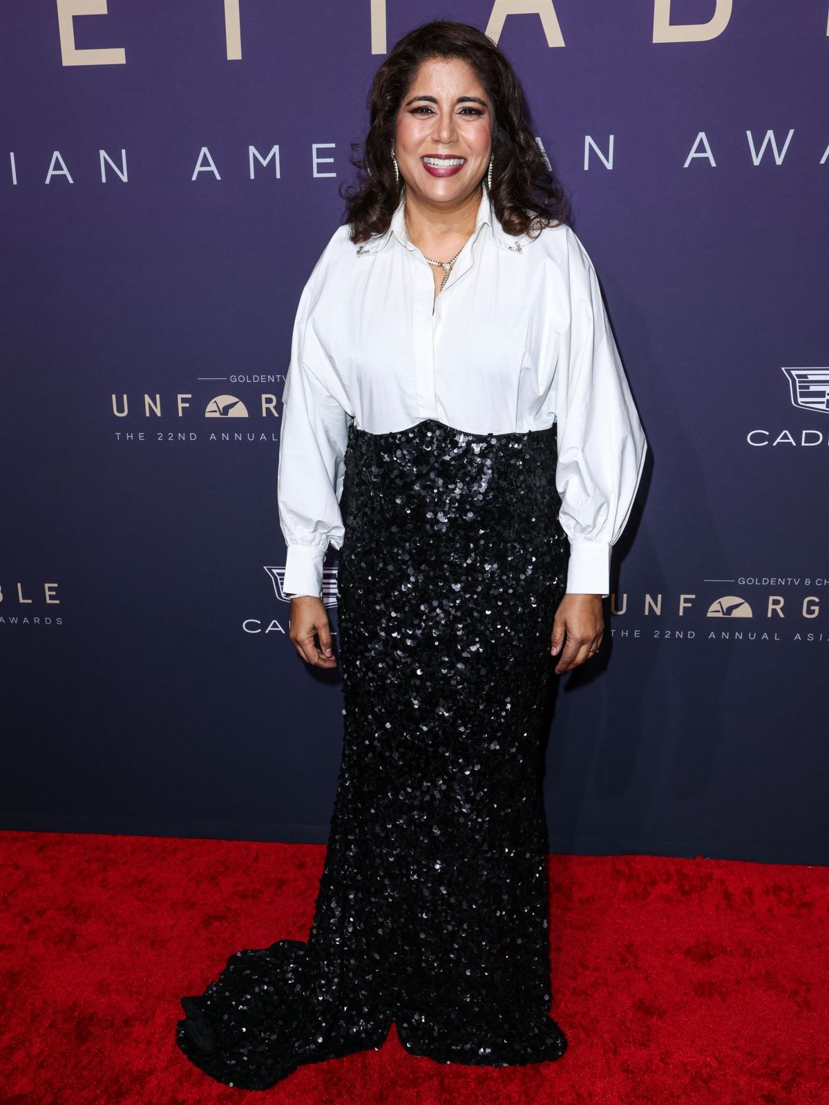 Nisha Ganatra at Unforgettable Gala Asian American Awards, December 2024