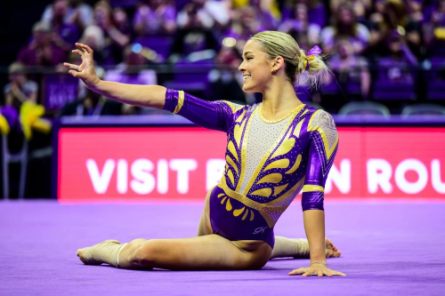 Olivia Dunne at LSU Gym Open Mike Night in Baton Rouge, December 2024 2