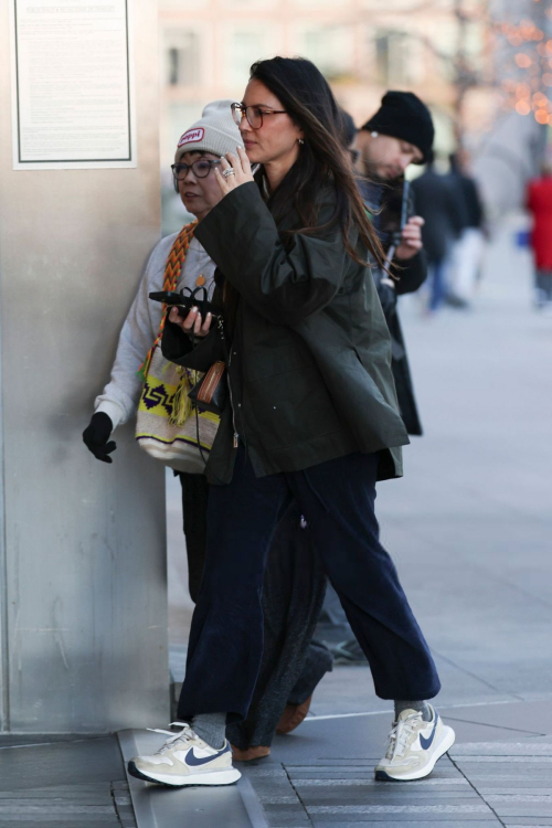 Olivia Munn Spotted at Hudson Yards in New York, December 2024 5