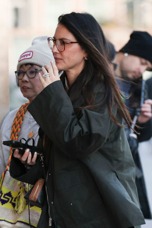 Olivia Munn Spotted at Hudson Yards in New York, December 2024 6