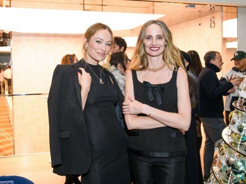 Olivia Wilde and Lauren Santo Domingo at Tiffany & Co. Event, December 2024 2