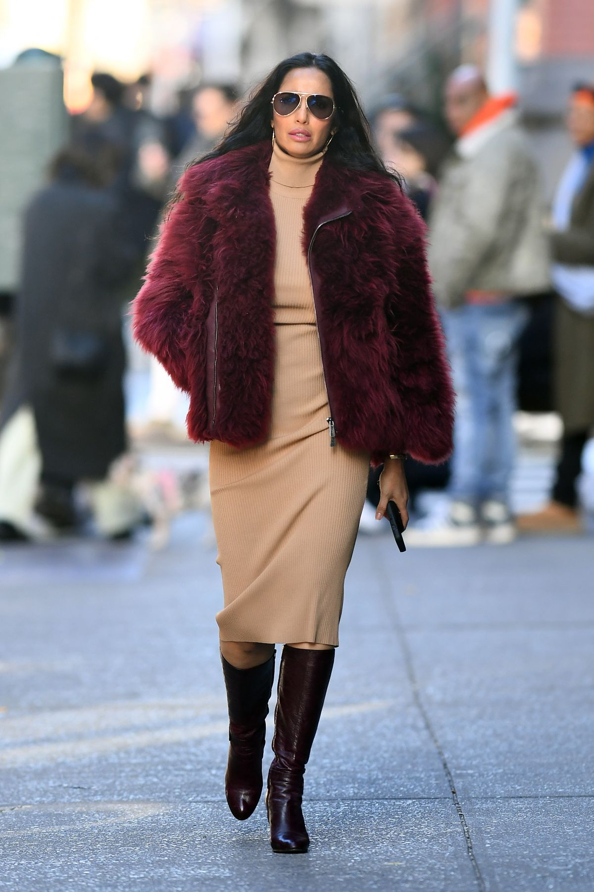 Padma Lakshmi Out and About in New York, December 2024