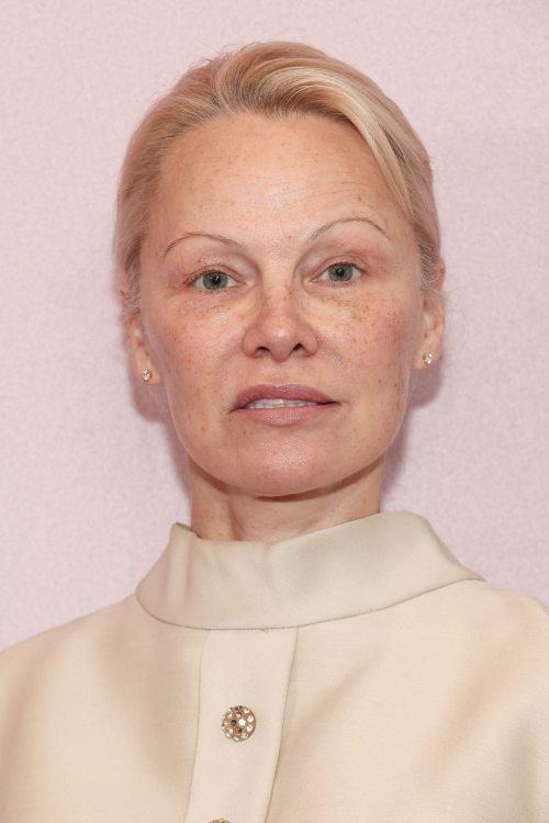 Pamela Anderson at Golden Globes Nominee Luncheon, December 2024 4