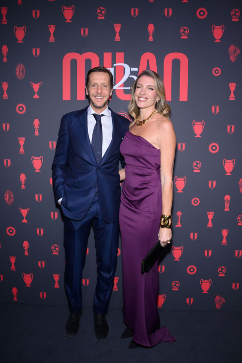 Paola Angelini at 125th Anniversary of AC Milan Party in Milan, December 2024 1