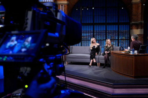 Paris Hilton and Nicole Richie on Late Night with Seth Meyers, December 2024 4