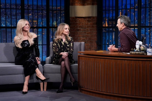 Paris Hilton and Nicole Richie on Late Night with Seth Meyers, December 2024 7