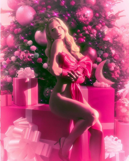 Paris Hilton Merry Christmas Photoshoot, December 2024 20