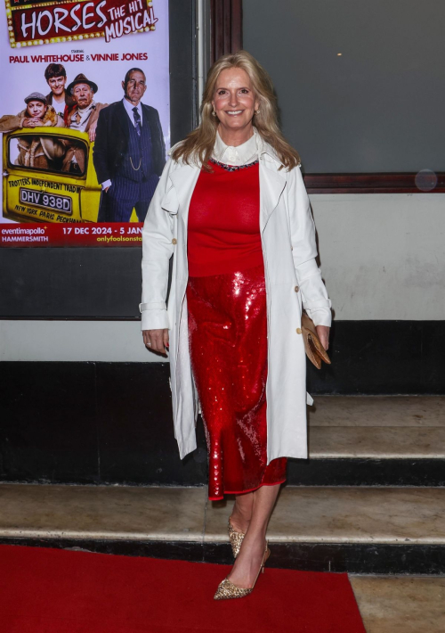 Penny Lancaster at Only Fools And Horses Musical Press Night, December 2024 1