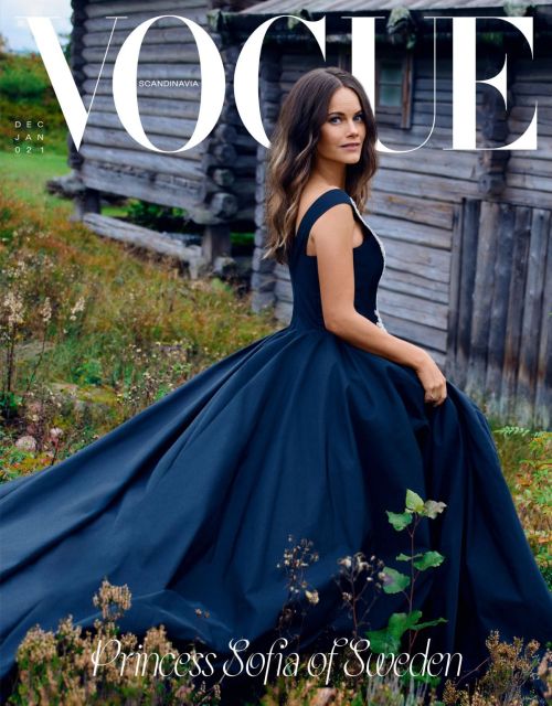 Princess Sofia of Sweden for Vogue Scandinavia, December 2024