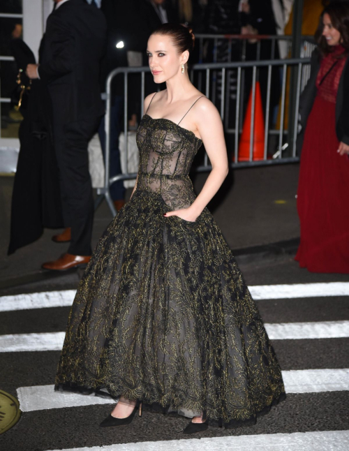 Rachel Brosnahan Arrives at Gotham