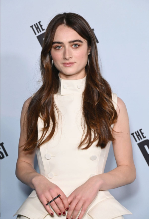 Raffey Cassidy at The Brutalist Premiere, December 2024 1