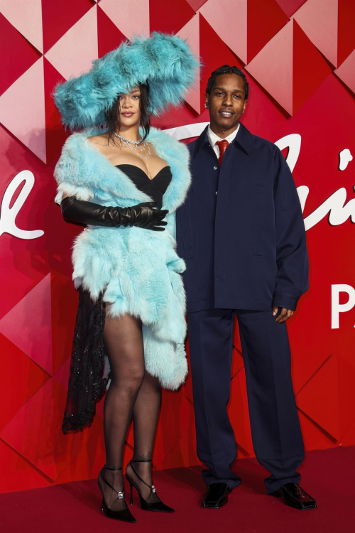 Rihanna and ASAP Rocky at Fashion Awards, December 2024 2