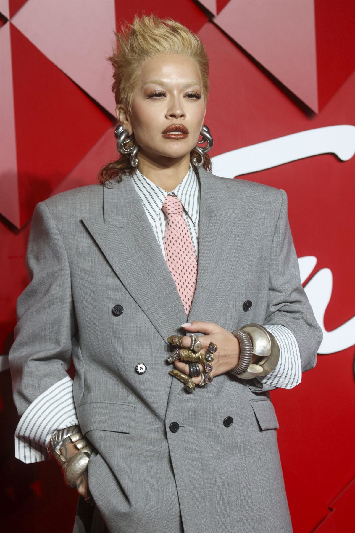 Rita Ora at Fashion Awards, December 2024