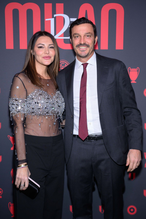 Roberta Petroro at 125th Anniversary of AC Milan Party in Milan, December 2024 1