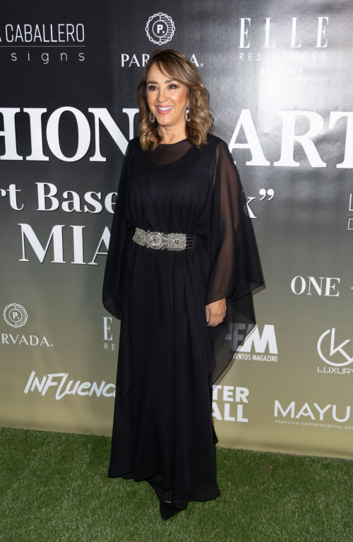 Rosita Hurtado at Fashion Art Miami Art Basel Week, December 2024