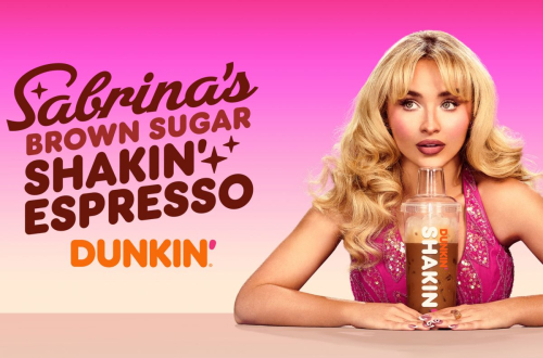 Sabrina Carpenter for Dunkin