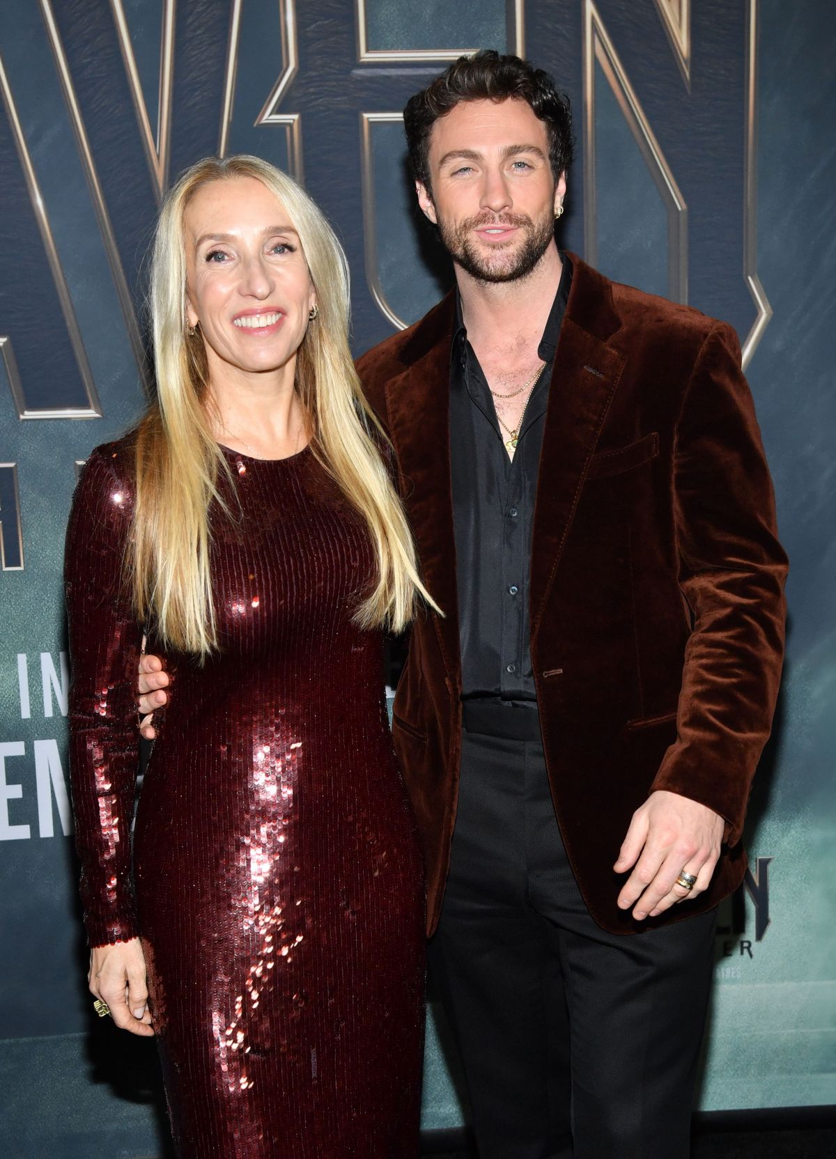 Sam Taylor-Johnson at Kraven The Hunter Premiere in New York, December 2024