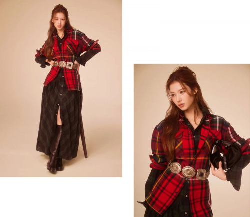 Sana for Ralph Lauren Holiday Collection, December 2024 3