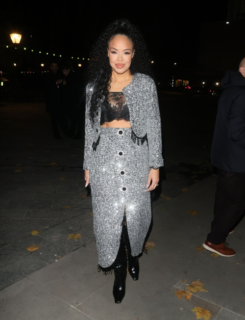 Sarah Jane Crawford at British Fashion Awards Afterparty in London, December 2024 1