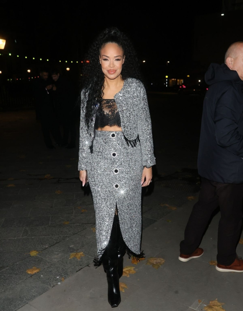 Sarah Jane Crawford at British Fashion Awards Afterparty in London, December 2024 2