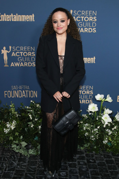 Sarah Jeffery at Screen Actor Guild Awards Season Celebration, December 2024